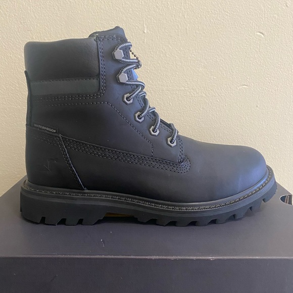 caterpillar mens deplete boots black